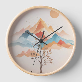 Horloge en Acrylique