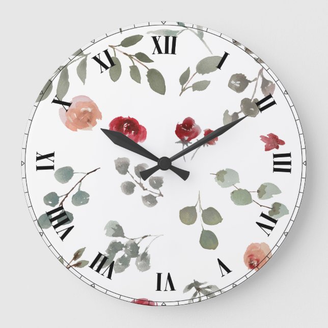 Horloge en Acrylique Große Wanduhr (Vorderseite)