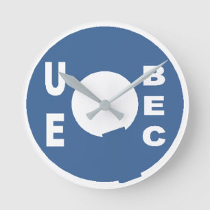 Horloge en Acrylique ronde medium DESIGN QUEBEC