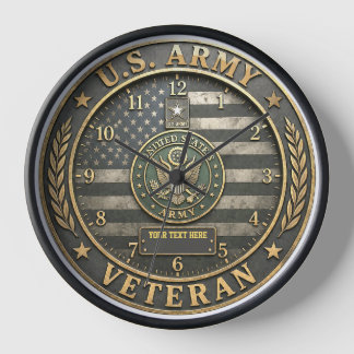 Horloge en hommage aux vétérans de l'armée