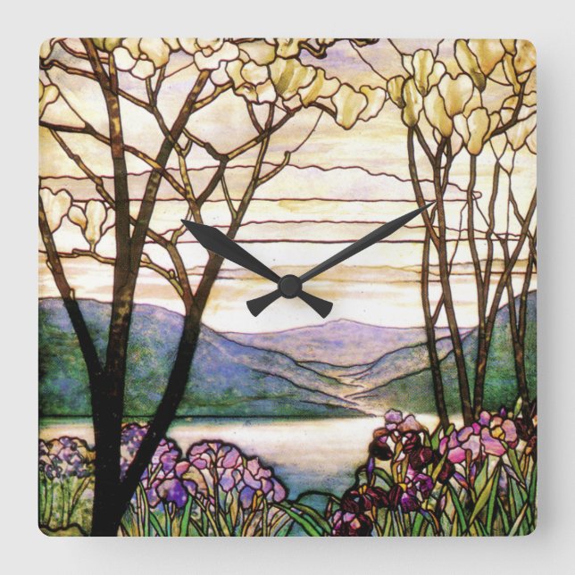 Horloge en verre souillé de cru (Recto)