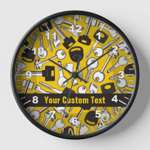 Horloge Ensemble de clés Arrière - plan