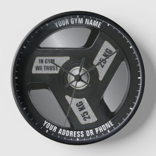 Horloge Entraînement Propriétaire de salle de gym Fitness 