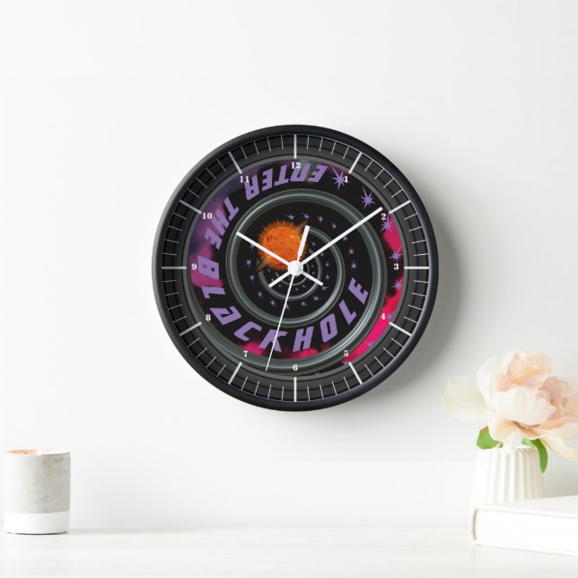 Horloge Entrez le Shredder Black Hole Star (Maison)