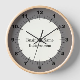 Horloge Érable Choisissez votre Arrière - plan Couleur Ron