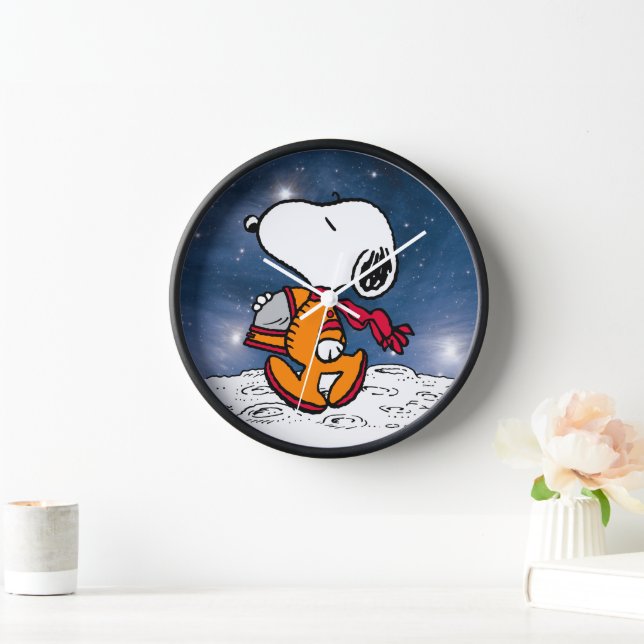 Horloge ESPACE | Snoopy (Maison)