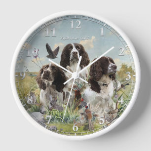 Horloge Espagnol Springer anglais, Art
