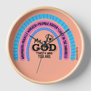 Horloge Faiseur de chemin Ouvrier de miracles Mon Dieu C'e