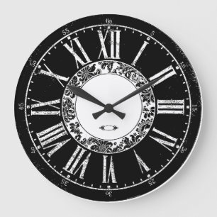 Horloge faite sur commande victorienne vintage