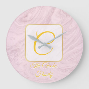 horloge familiale personnalisée
