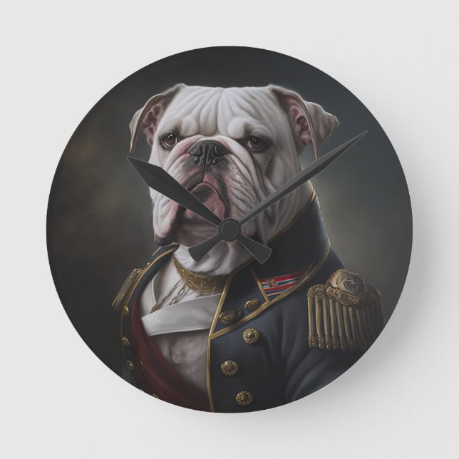 Horloge Fantastique Bulldog (Recto)