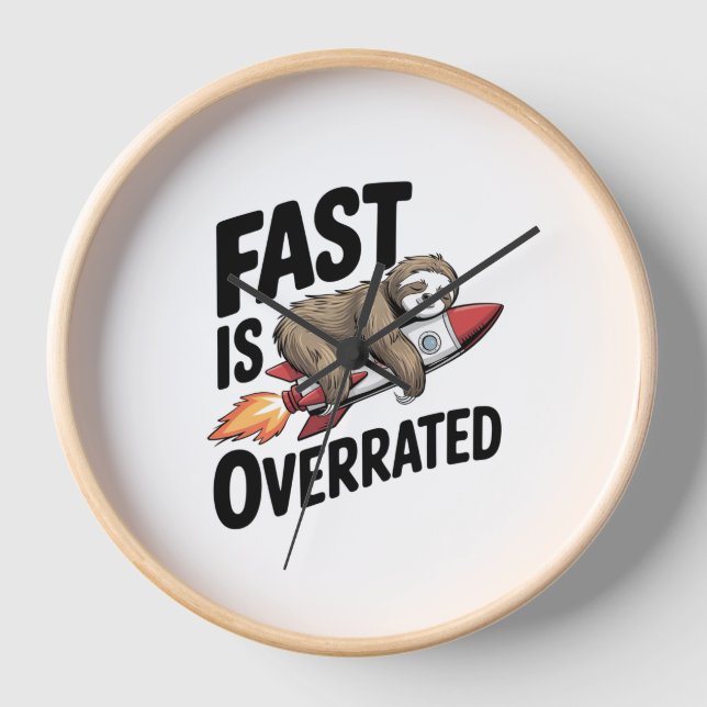 Horloge Fast est surévalué Sloth Rocket (Recto)