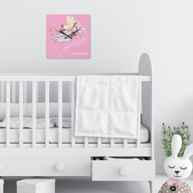 Horloge fée d'ange magique personnalisée pour les  (Créateur téléchargé)