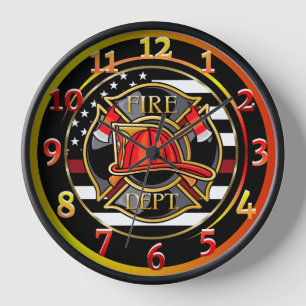 HORLOGE FERMETURE DU MINISTÈRE DES INCENDIES