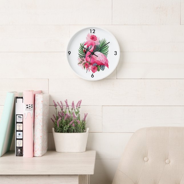 Horloge Feu Wall Clock (Salle de lecture)