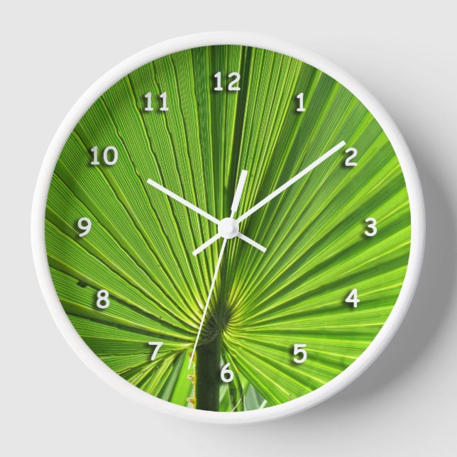 Horloge - Feuille de palme (Recto)