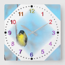 Horloge - Finition jaune en diamant Vignette