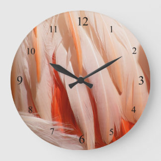 Horloge Flamant rose