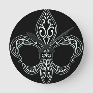 Horloge Fleur De Lis