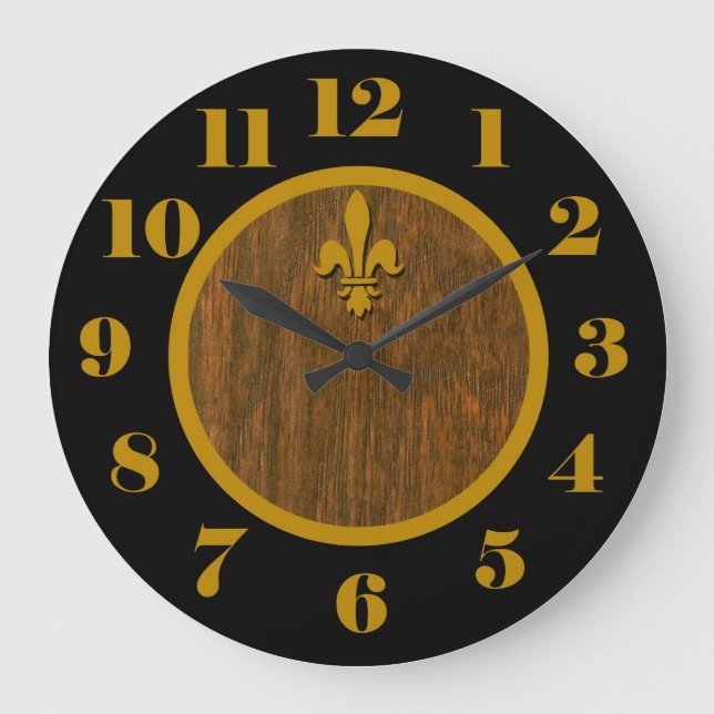 Horloge Fleur de Lis (Recto)