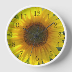 Horloge Fleur de tournesol