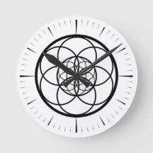 horloge fleur de vie v2