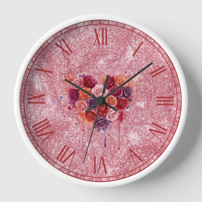 Horloge Fleurs (Recto)