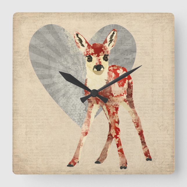 Horloge florale (Recto)