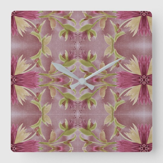 Horloge florale de Bourgogne (Recto)