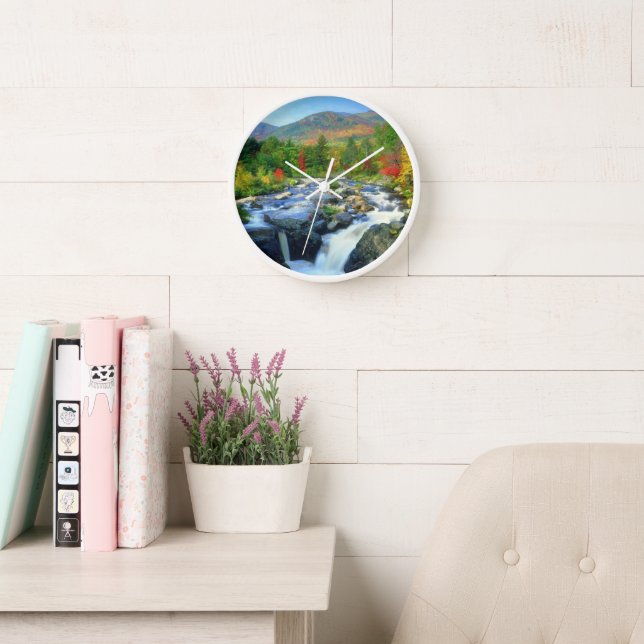 Horloge Flume Falls | Monts Adirondack (Salle de lecture)