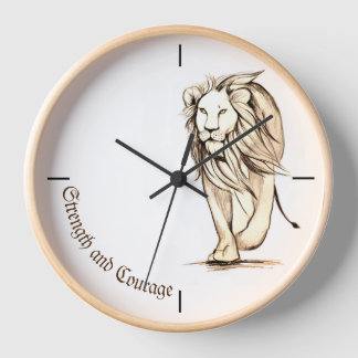 Horloge Force et courage