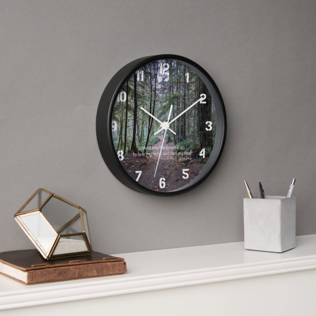 Horloge Forest Trail John Muir Citation (Bureau)