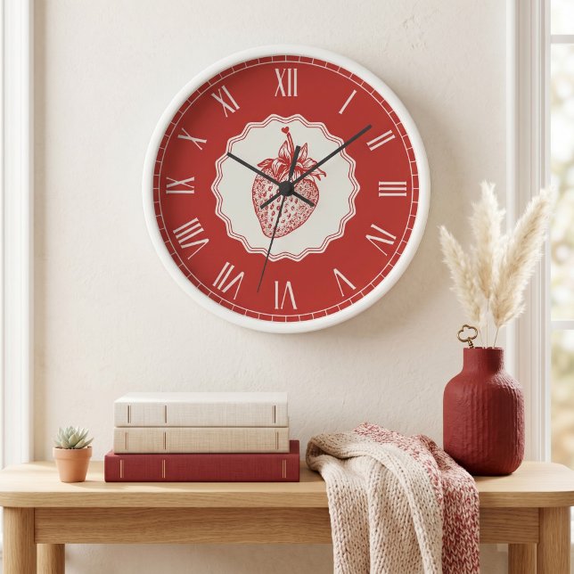 Horloge Fraise (Créateur téléchargé)