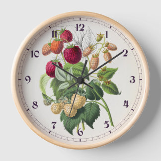 Horloge fraise vintage