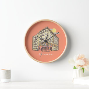 Horloge FRIENDS™ L'immeuble de Monica