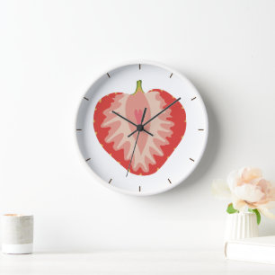 Horloge Fruit de fraise