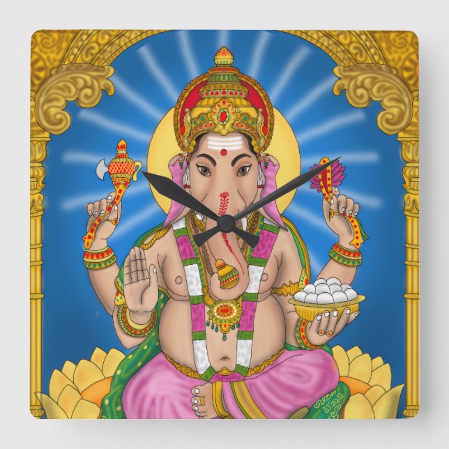 Horloge Ganesha (Recto)