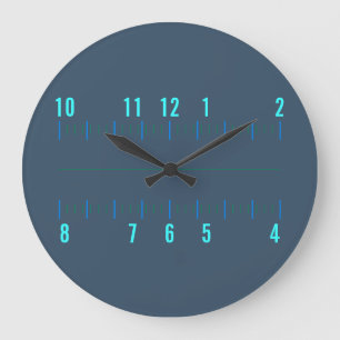 Horloge Geek radiale orthogonale