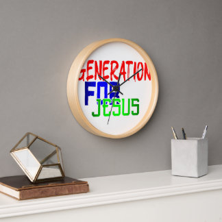 HORLOGE GÉNÉRATION POUR JÉSUS