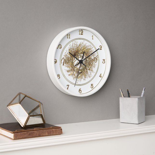 Horloge Gold Wreath (Bureau)