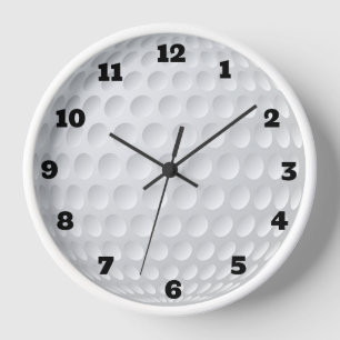 Horloge Golf Ball Clock