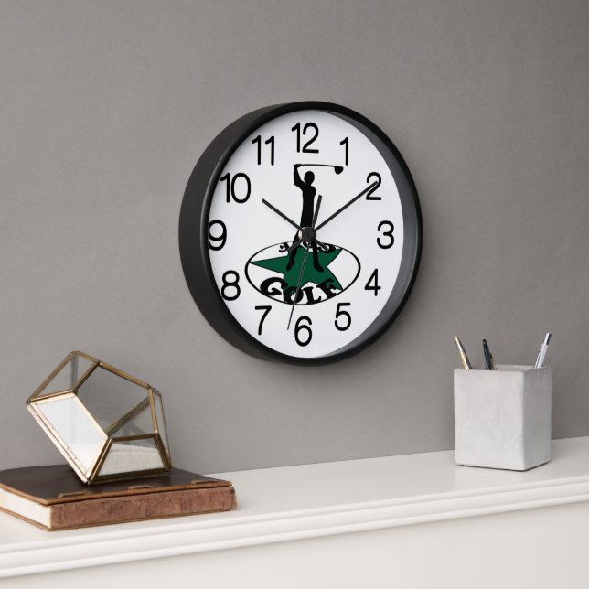 Horloge Golf - un jeu merveilleux (Bureau)