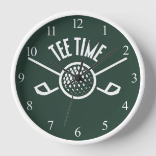 Horloge Golfers Tee Time