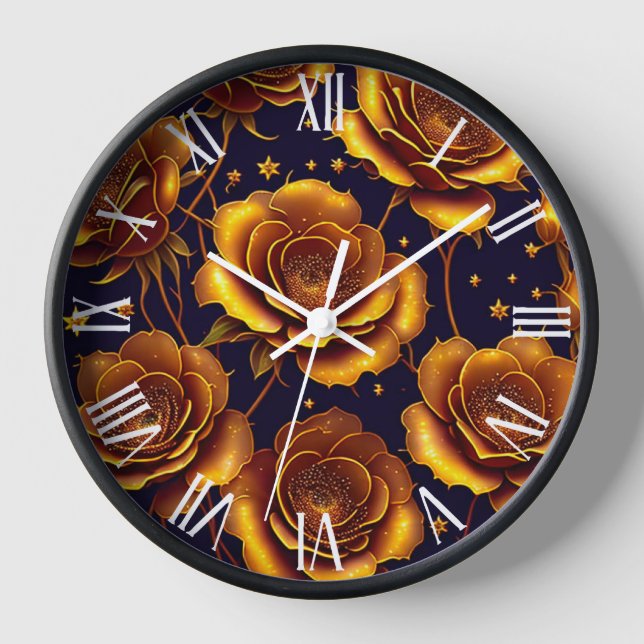 Horloge Grande Collection Rose de luxe Gold tendance (Recto)
