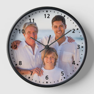 Horloge Grandpa Fête des pères Cadeau Personnalisé Famille