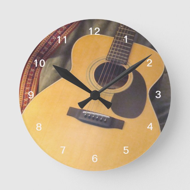 horloge guitare (Recto)