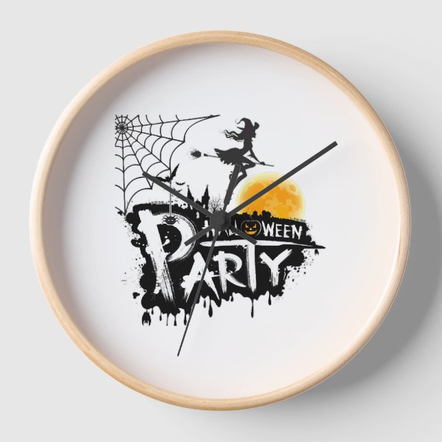 Horloge Halloween (Recto)