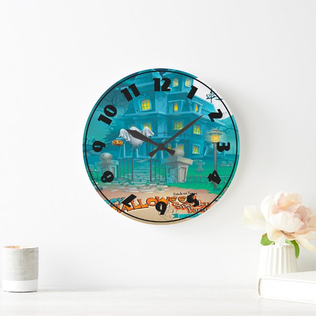 Horloge Halloween Haunted House (Créateur téléchargé)