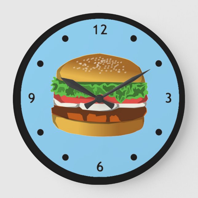 Horloge hamburger (Recto)