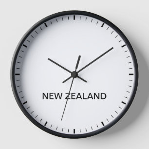 Horloge Heure de la Nouvelle-Zélande